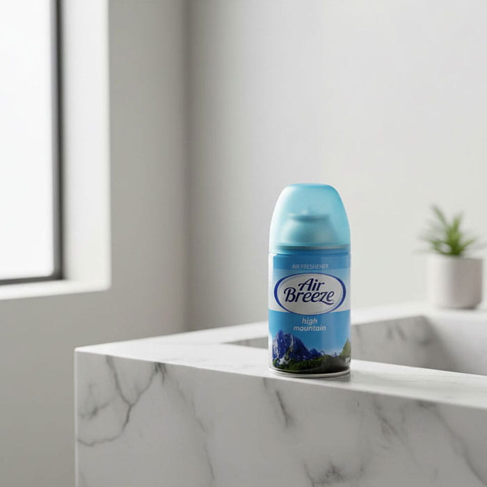 Rezerva odorizant, AIR BREEZE, 250ml, High mountains, Aerosoli, Albastru