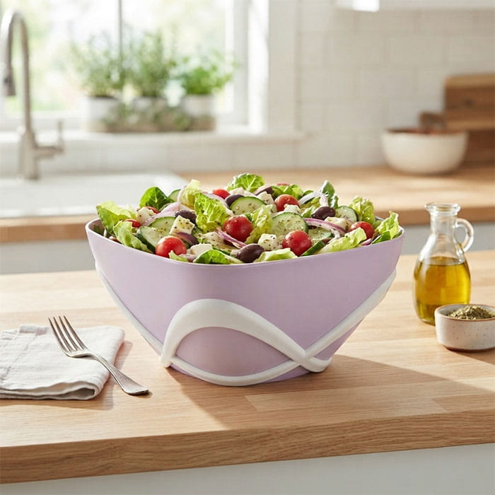 Миска, BEE HOME, 4.5Л, Пластик, сиреневый