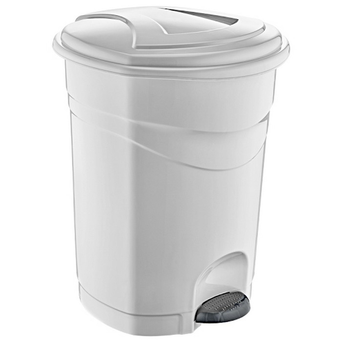Cos gunoi, BEE HOME, Cu pedala, 50L, Plastic, 30cm