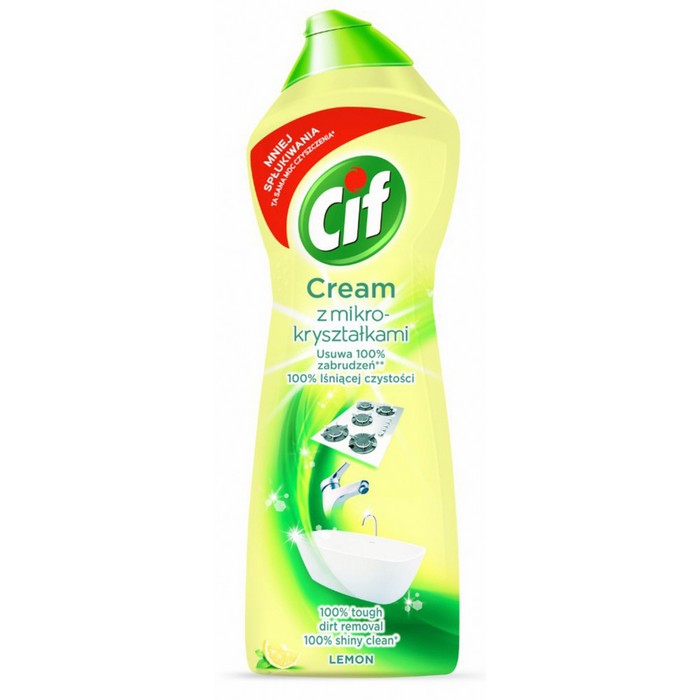 Crema de curatat, CIF, 780ml, Lamaie, Crema, Universal