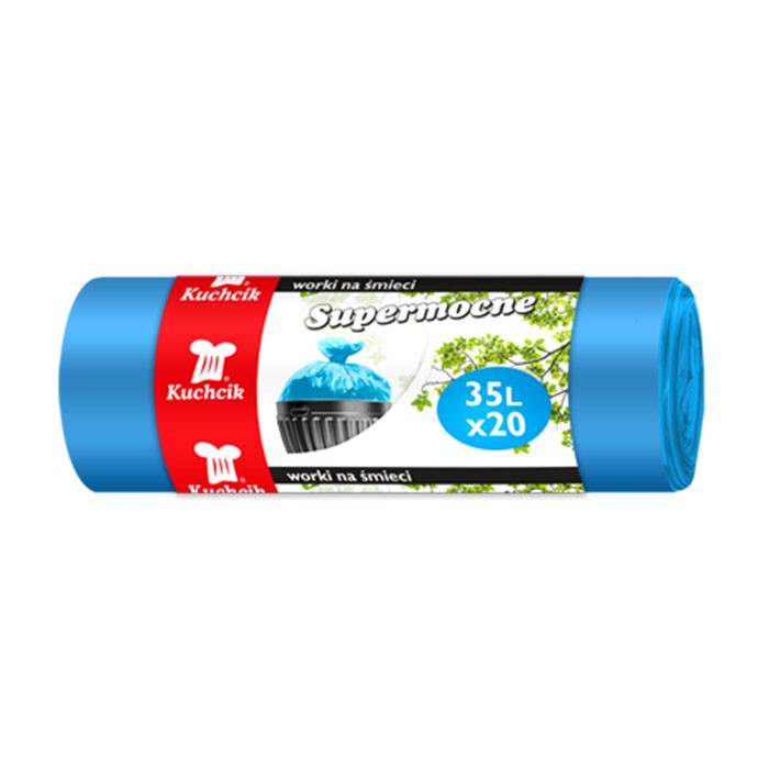 Garbage bags, Kuchcik, 35L, 20pcs, Forte