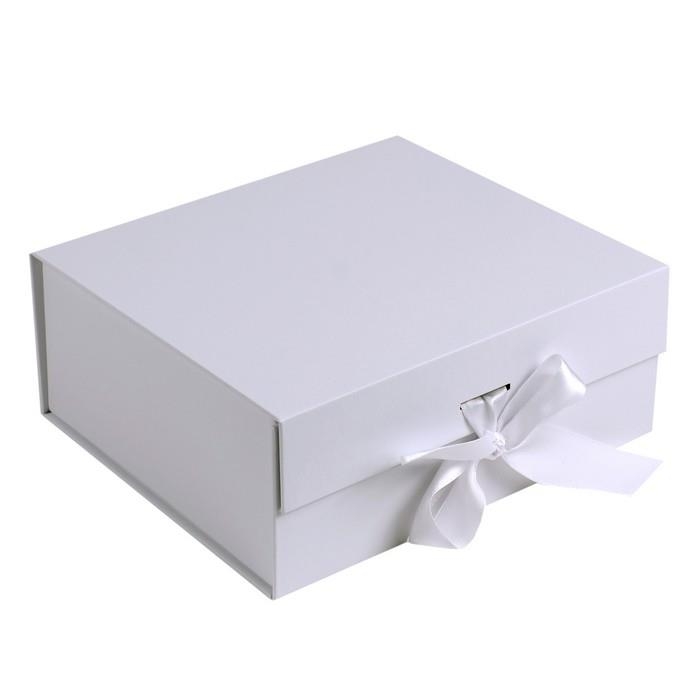 Cutie cadou pliabila, GS, 33x25x12cm, Carton, Gri