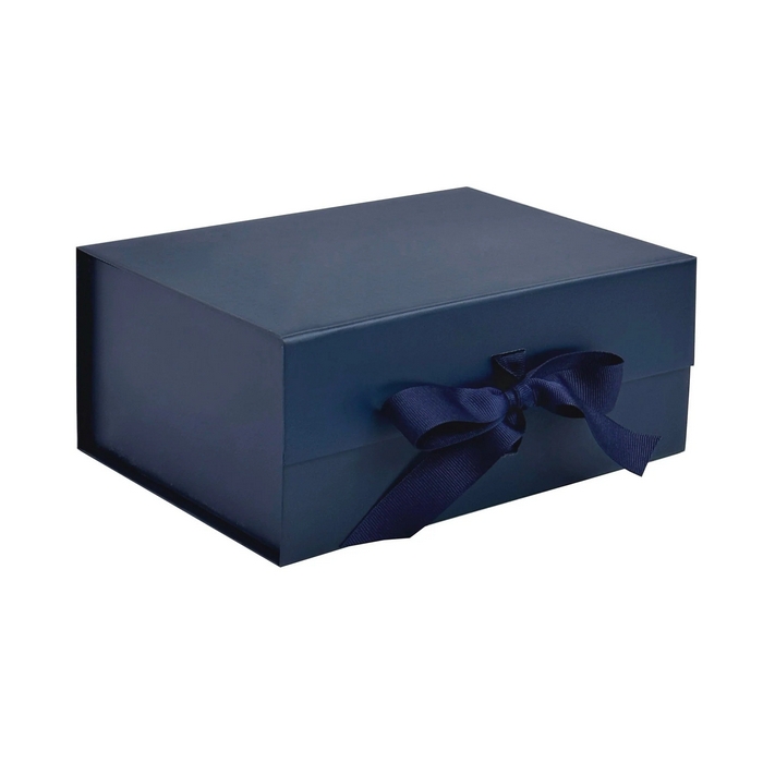 Cutie cadou pliabila, GS, 33x25x12cm, Carton, Albastru