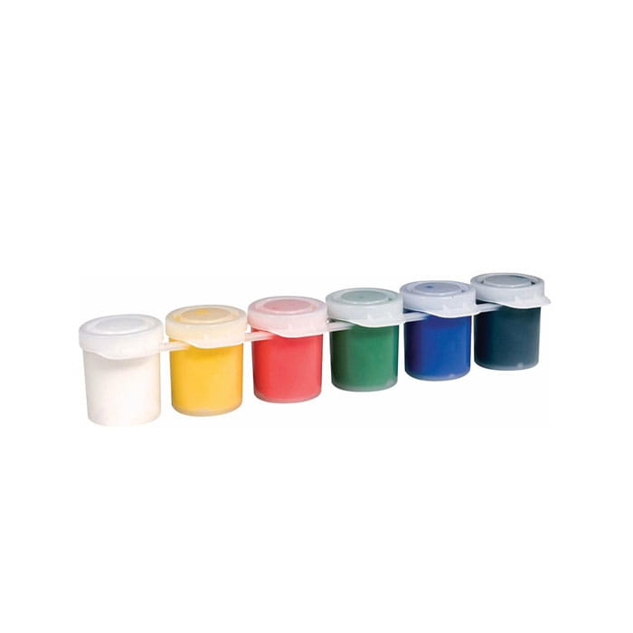 Гуашь, LUCI, 6 цветов, 15ml, Zoo, 125гр, 3+