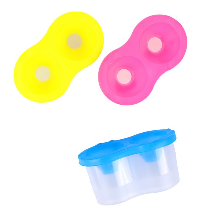 Стакан, YALONG, Для акварели, Двойной, Пластик, Различные Цвета