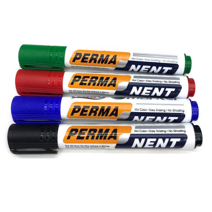 Marker, GS, Permanent, Plastic, Negru