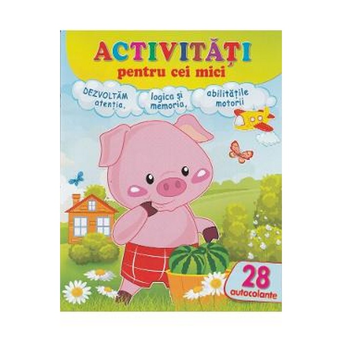 Activities for the little ones, Atlas-ABC, Piggy with trifles