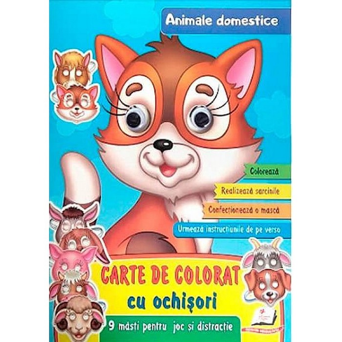 Carte copii, OCHISORI, Animale domestice, Coperta tare