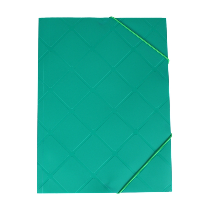 Folder, BTS, With elastic, Various Colors, A4, Plastic