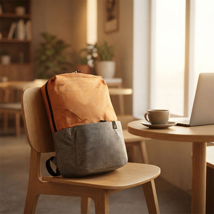 Backpack, BTS, 30x28x15 cm, Polyester, Various Colors
