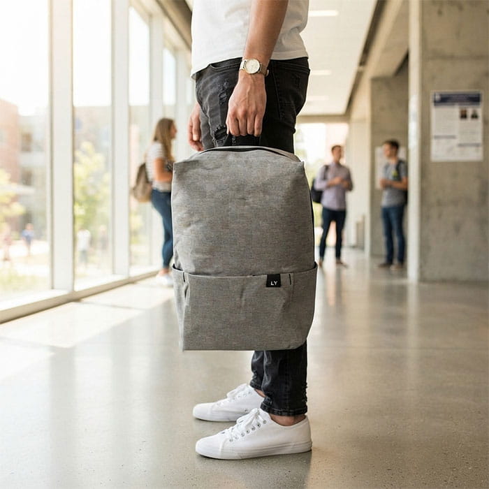 Backpack, BTS, 30x17x37 cm, Textile, Various Colors