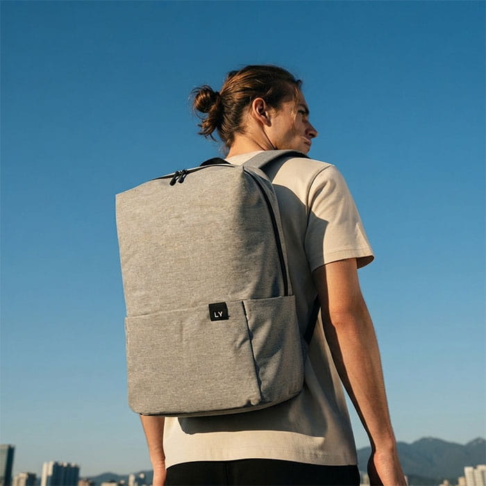 Backpack, BTS, 30x17x37 cm, Textile, Various Colors