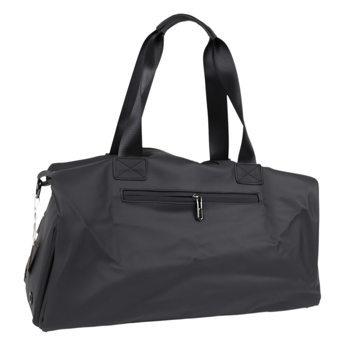 Ghiozdan, GS, Eco pielea Nappa, Negru, 50x20x26 cm