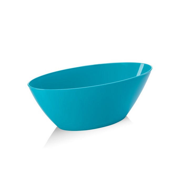 Ghiveci, SERINOVA, Kayik Arrangement, 3.25L, Turcoaz, Plastic