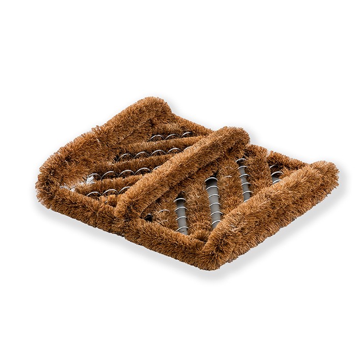 Входной коврик, ASTRA, 36см, 30см, 7 cм, Coco Brush, 100%Кокосавая Пальма, Коричневый, Прямоугольник с закругленными углами