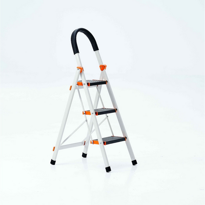 Ladder, CINGILLIOGLU, 3 steps, Stainless steel