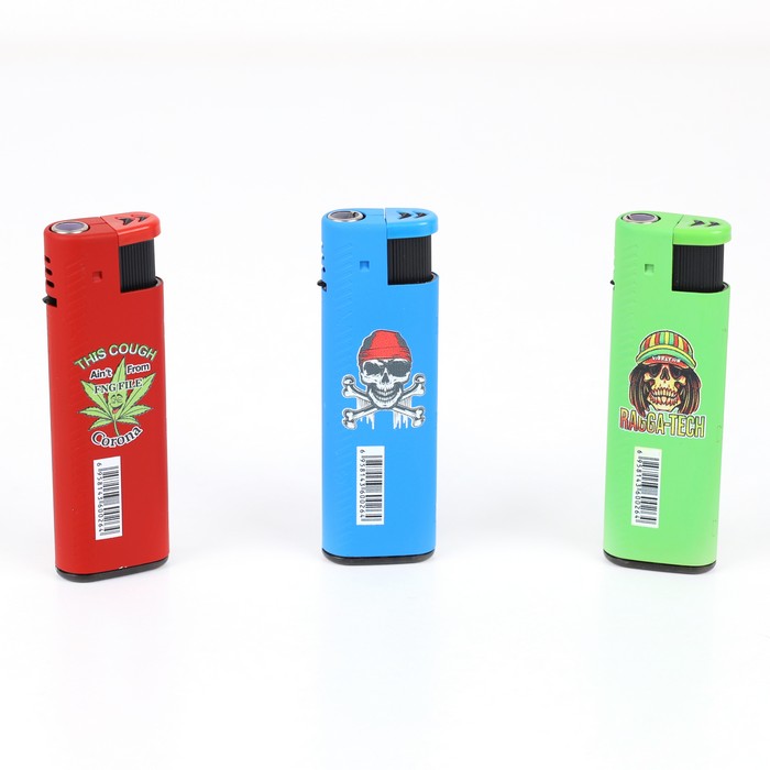Pocket lighter, GS, Metal/Plastic, Various Colors