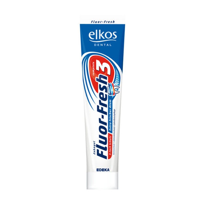Toothpaste, ELKOS, 125 ml, Fresh, Toothpaste