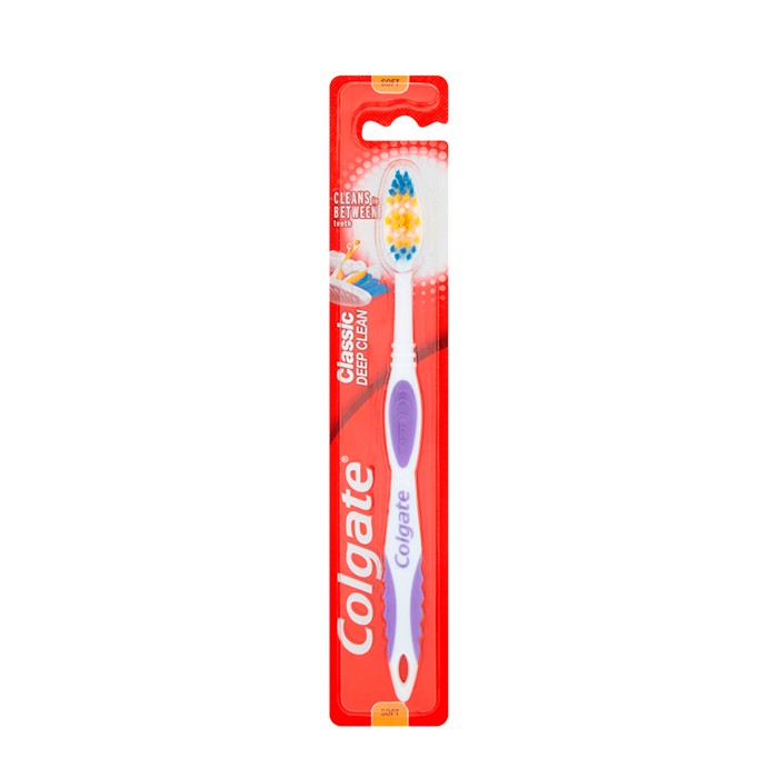 Зубная щётка, COLGATE, Для Взрослых, Soft, Различные Цвета, Classic Clean