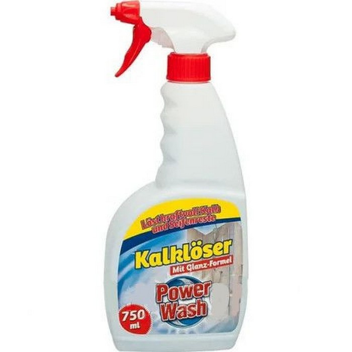 Anti-scale agent, POWER WASH, For Bath, 750ml, Spray