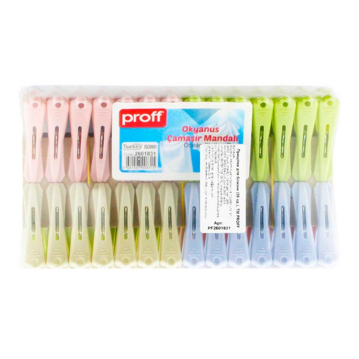 Cleste rufe, PROFF, Plastic, 56 шт, Diverse Culori