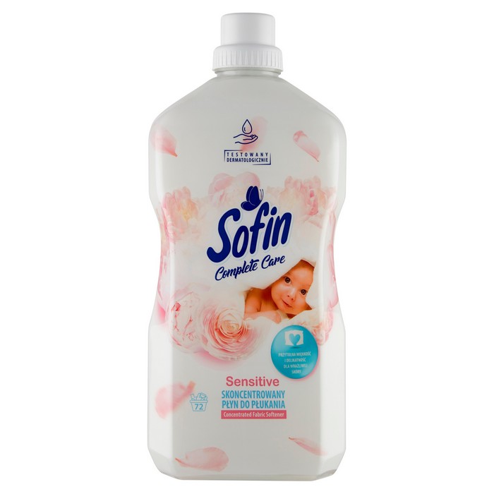 Кондиционер для белья, SOFIN, 1.8Л, Sensitive, 72 стирок