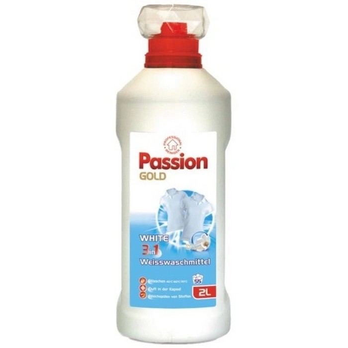 Laundry detergent, PASSION GOLD, Liquid, 2L, 3 IN 1