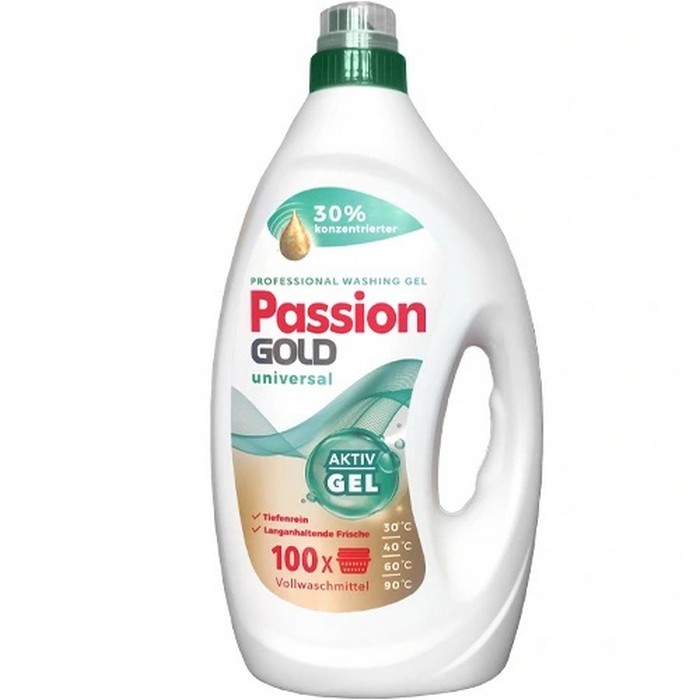 Laundry detergent, PASSION GOLD, Liquid, 4L