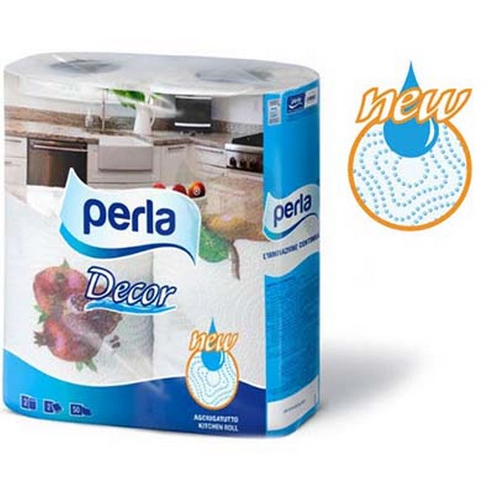 Prosoape hartie, PERLA, 2 role, 2 straturi