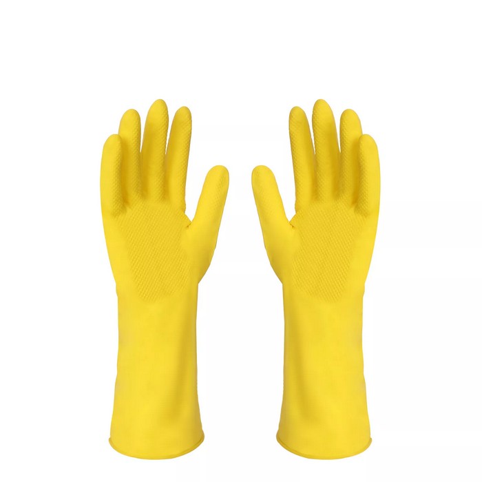 Manusi menaj, GS, 40-42 gr, XL, Cauciuc, Galben