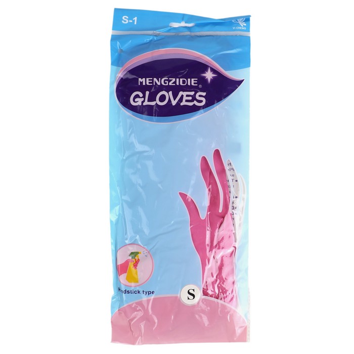 Manusi menaj, GS, 60gr, S, Cauciuc, Roz