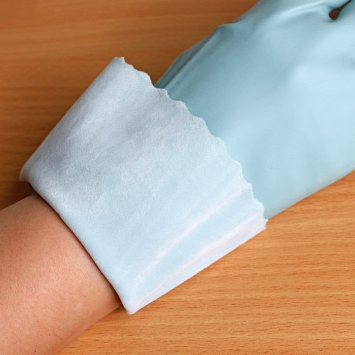 Manusi menaj, GS, 80-82 gr, Cauciuc, Catifea, M, Diverse Culori