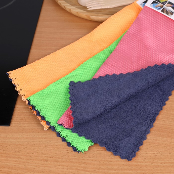 Cloth, HONG MING, Microfiber, 30x40cm, Various Colors, Antibacterial, Hypoallergenic