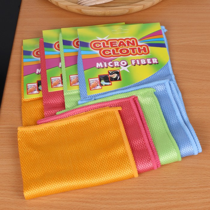 Laveta, MICROFIBER, Microfibra, 30x40cm, Diverse Culori