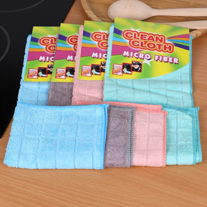 Laveta, MICROFIBER, Microfibra, 30x40cm, Diverse Culori