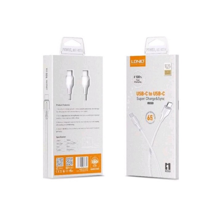 Usb cable, LDNIO, TYPE-C-TYPE-C