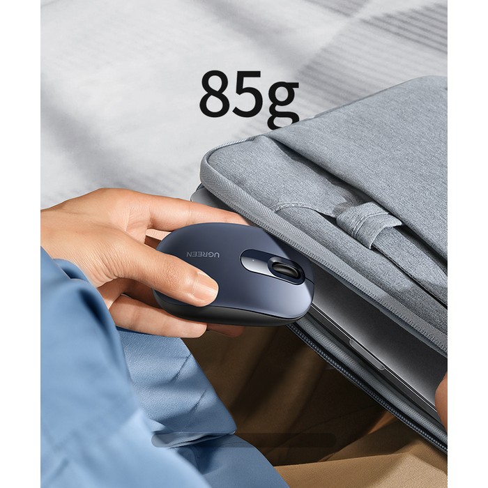 Wireless mouse, UGREEN, Blue, 3cm, 1.5 V, Battery, Alkaline, Plastic