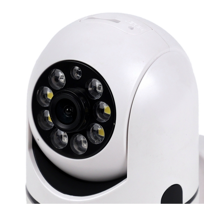 Camera de supraveghere, GS, Retea, Plastic, Alb