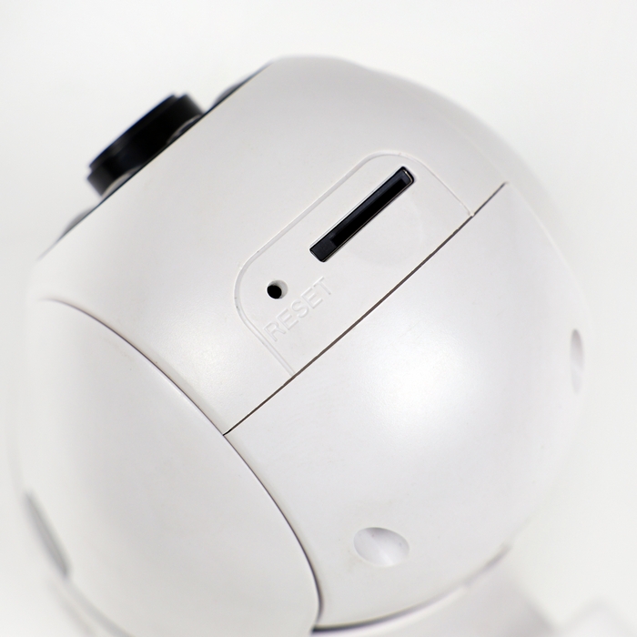 Camera de supraveghere, GS, Retea, Plastic, Alb