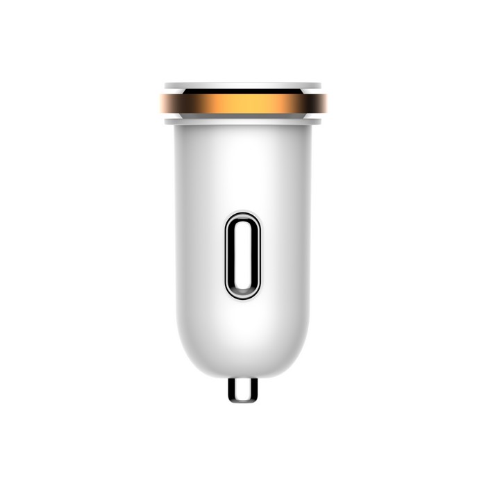 Incarcator auto, LDNIO, USB-C, 27w, Plastic, Alb