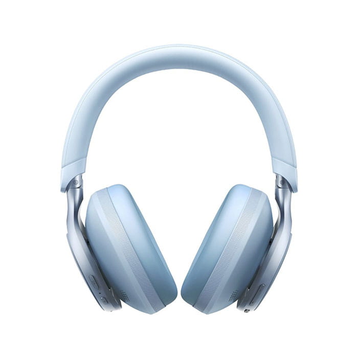 Casti audio, Soundcore, Space One, Hi-Res, LDAC, ANC, BT 5.3, Fara fir, Albastru, Plastic, Albastru deschis, Microfon, USB-C