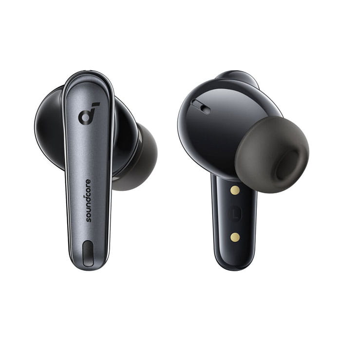 Casti audio, Soundcore, Liberty 4 NC, Hi-Res, LDAC, ANC, BT 5.3, Fără fir, Negru, Plastic, Da, Compatibil cu aplicatii mobile Android si iOS, Încărcar