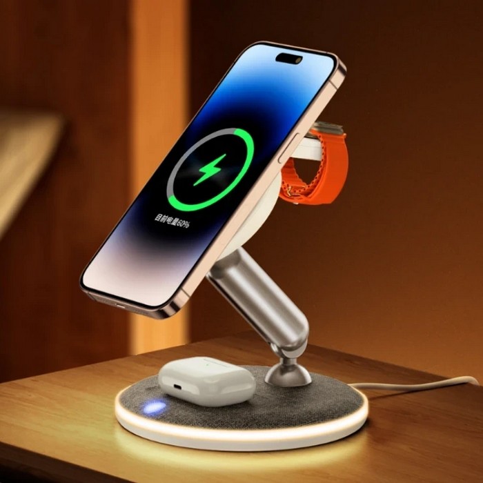 Charger, Remax, Wireless, 15W, Plastic