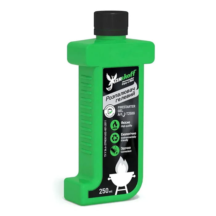 Firestarter, Jarrkoff, Gel, 250ml, Plastic bottle, Firestarter