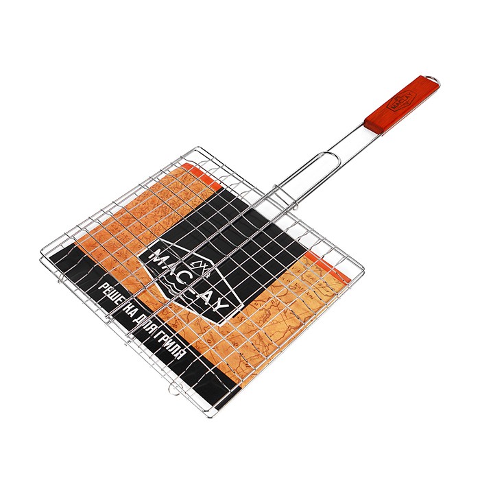 Gril gratar, Maclay, Metal/Chrom, 27cm, 24cm, Plasa grill