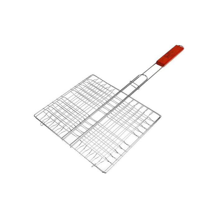 Gril gratar, Maclay, Metal/Chrom, 27cm, 24cm, Plasa grill