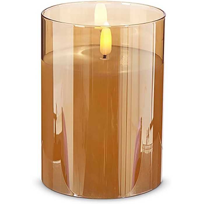 Lumanare decorativa, GS, Becuri LED, 7.5cm, 12.5cm, PE