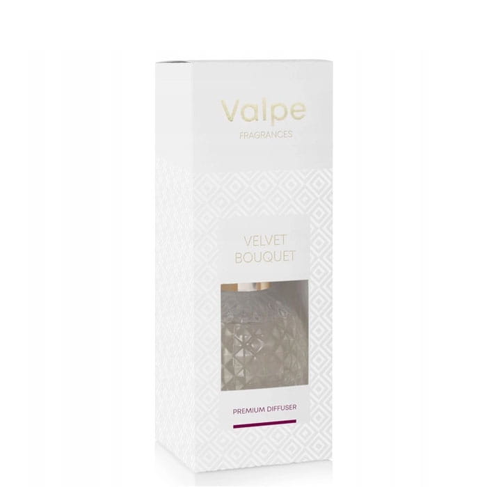 Odorizant camera, VALPE FRAGRANCES, 100ml, Velvet bouquet, cu betisoare