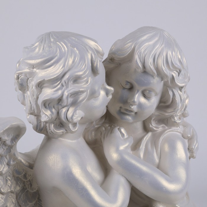 Statuieta ingeri pereche, ORIENS, Perla, 41cm, Gips