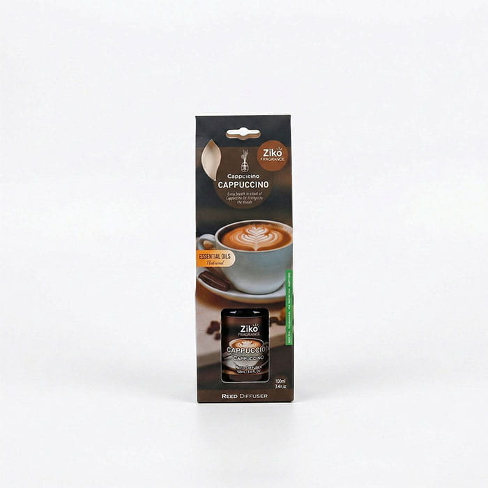 Diffuser, ZIKO, 100ml, Cappuccino, with sticks